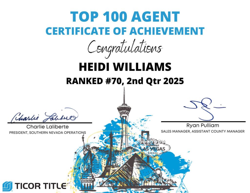 2025 top real estate producers in las vegas